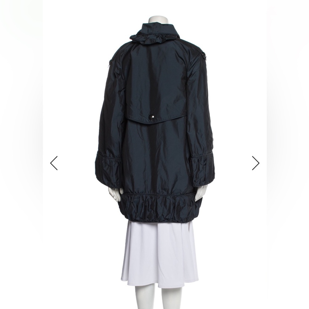 NWT Burberry Vintage Runway Blue Trench Coat - Picture 5 of 6